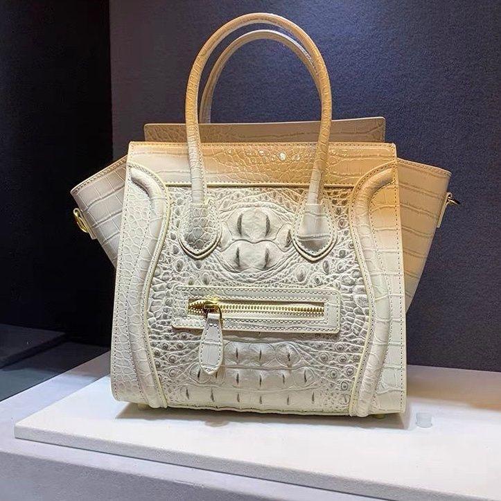 Women Bags Branded Sale - Luxus Designer Marke Neue Rindsleder Krokodil
