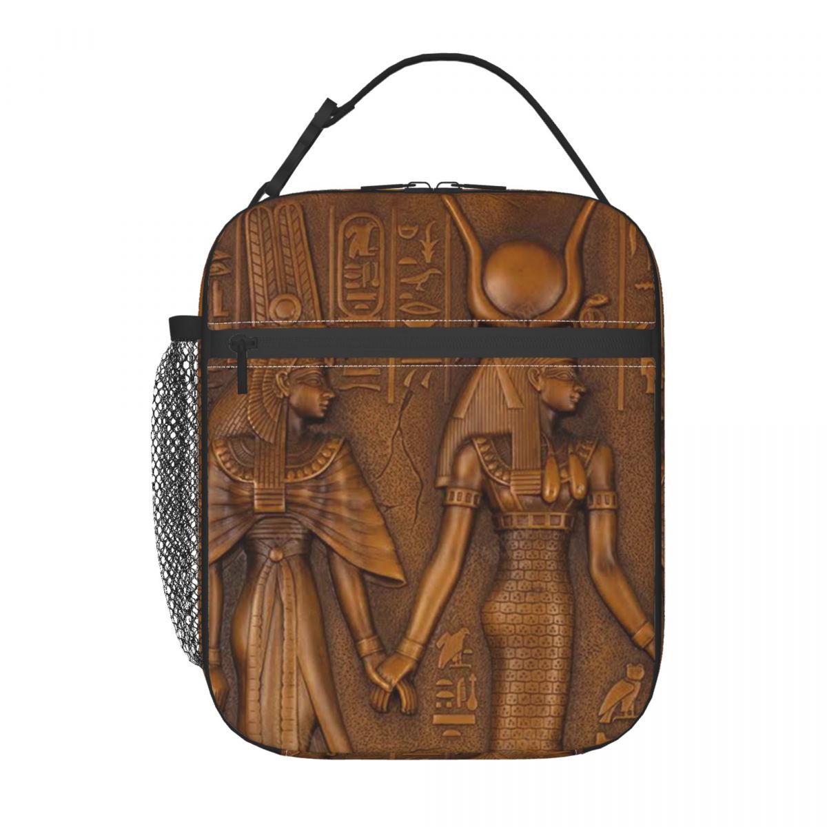 Women Bags Egypt - Isolierte Lunchtaschen mit ägyptischen Pharao-Hieroglyphen für