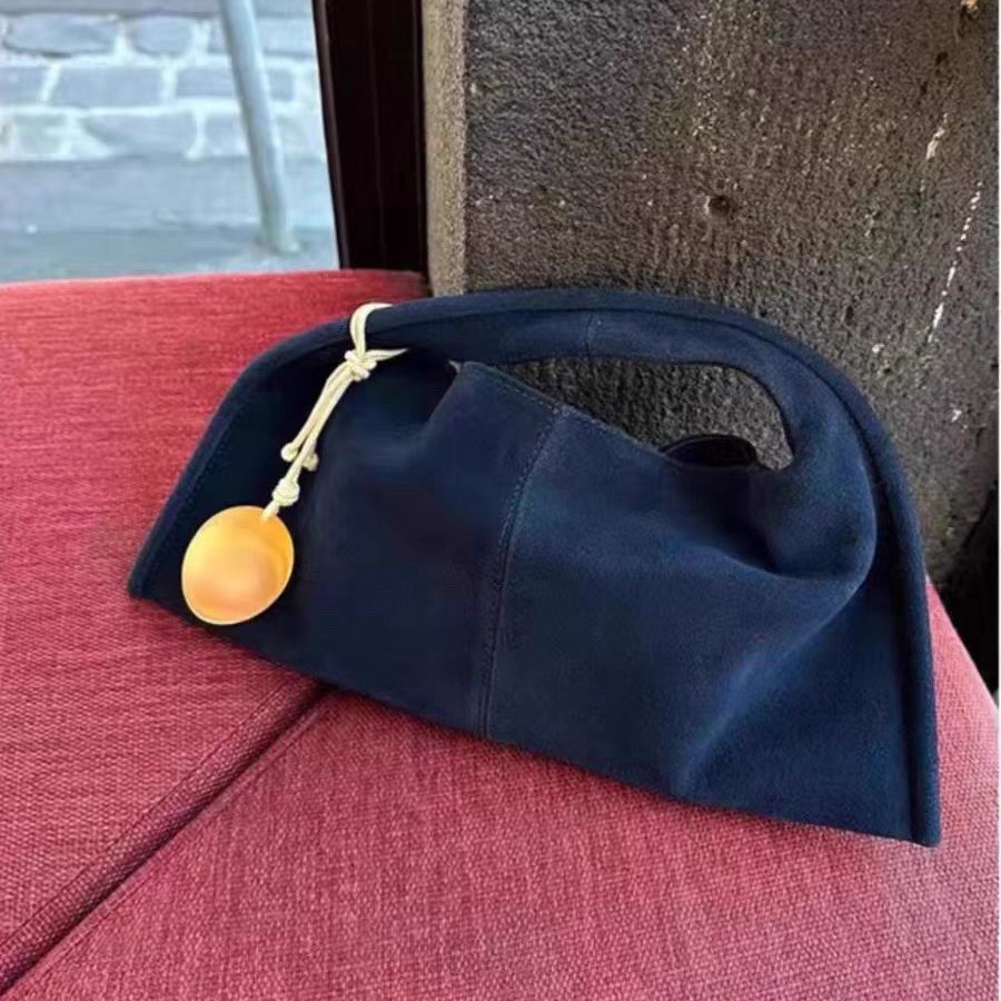 Women Bags Ysl - 2025, modische, geraffte Damen-Handtaschen, Vintage-Schultertaschen aus
