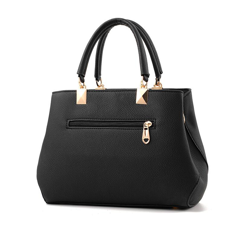 Women Bags Outlet - Damenhandtasche aus PU-Leder mit Schleife, Umhängetasche,