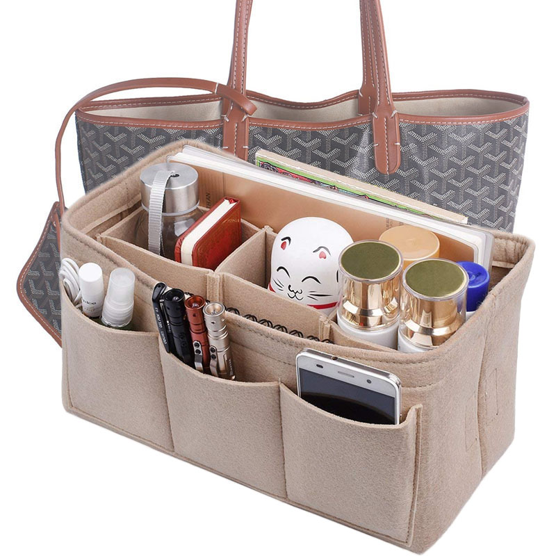 Women Bags Dior - Modische Damentasche, Kosmetiktaschen und Make-up-Organizer, Filz-Einsatztasche