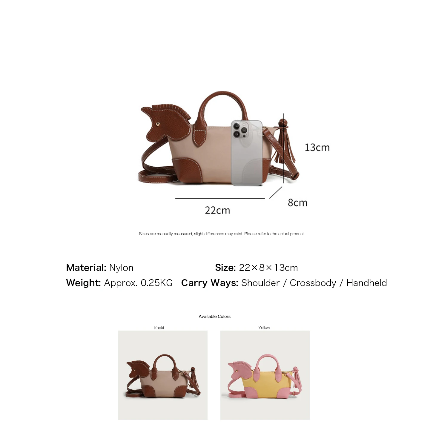 Niedliche Pferde-Deko Mini Dum – Women Bags Max Bewertung und Preis