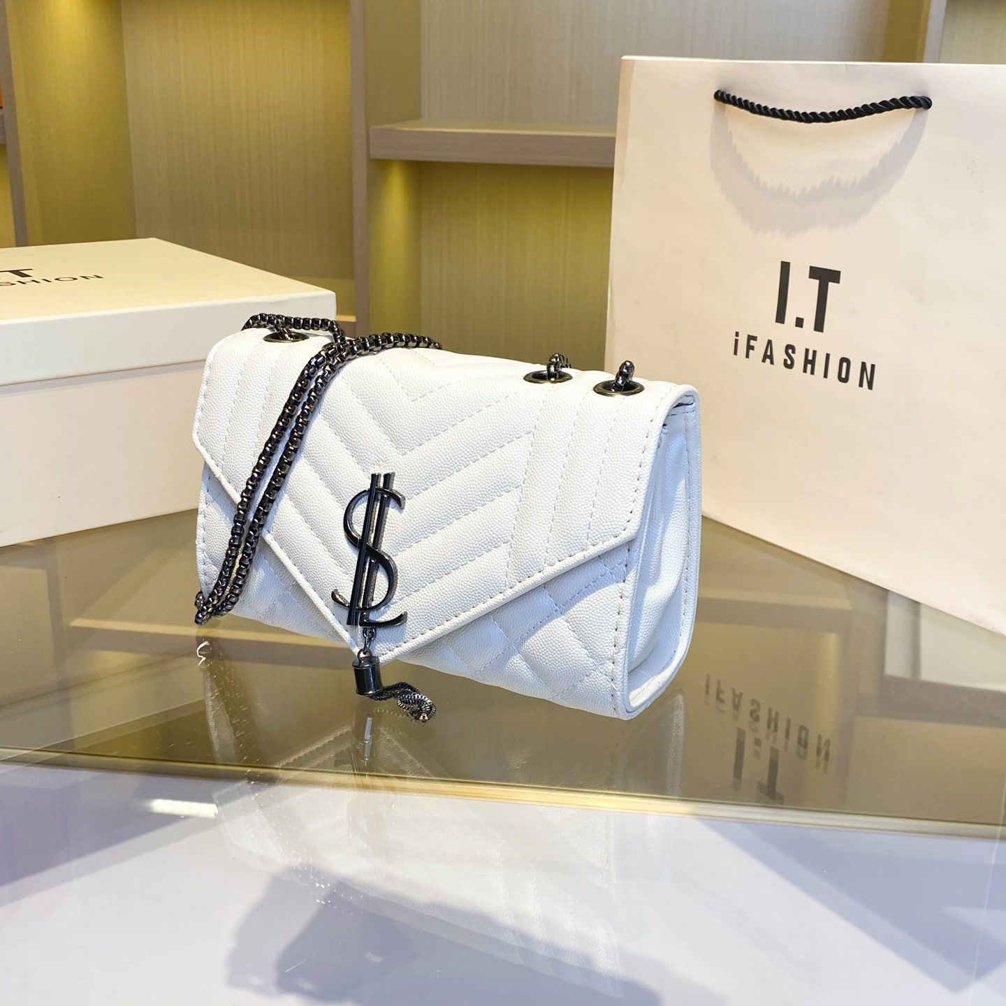 Kleine quadratische Tasche für – Women Bags Ysl Bewertung und Preis
